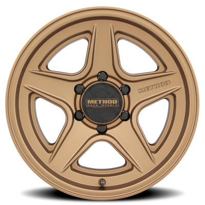 Aluminum Wheels 17x8.5 MR319 Bolt Pattern 6 On 135 Offset 0 Lip Size 1.3 Method Bronze BZ Method