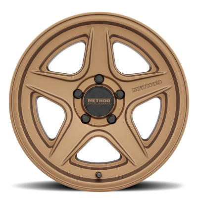 Aluminum Wheels 17x9 MR319 Bolt Pattern 5 On 114.3 Offset -12 Lip Size 1.14 Method Bronze BZ Method