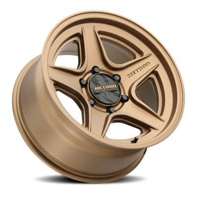 Aluminum Wheels 18x8.5 MR319 Bolt Pattern 6 On 135 Offset 40 Lip Size 1.02 Method Bronze BZ Method