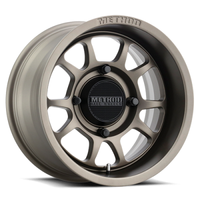 Aluminum Wheels 14x7 MR409 Bead Grip UTV Bolt Pattern 4 On 156 Offset 13 Lip Size 2.95 Steel Grey GY Method