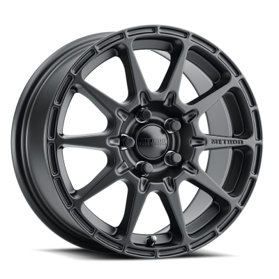 Aluminum Wheels 15x7 Rally VT-Spec MR501 Bolt Pattern 5 On 114.3 Offset 48 Lip Size 0 Matte Black MB Method