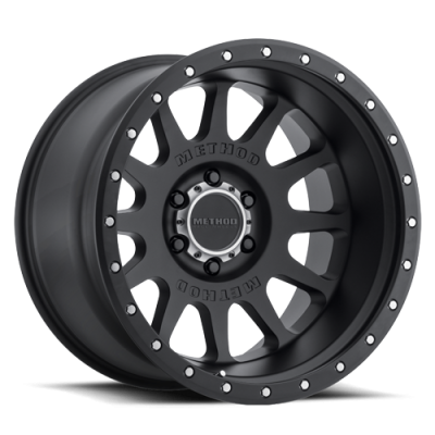 Aluminum Wheels 20x12 NV MR605 Bolt Pattern 6 On 139.7 Offset -52 Lip Size 4.92 Matte Black MB Method