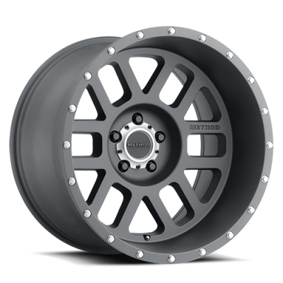 Aluminum Wheels 20x10 Mesh MR606 Bolt Pattern 5 On 127 Offset -24 Titanium GY Method