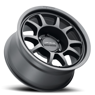 Aluminum Wheels 17x8.5 Bead Grip MR702 Bolt Pattern 6 On 135 Offset 0 Lip Size 1.18 Matte Black MB Method