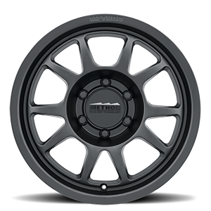 Aluminum Wheels 17x8.5 Bead Grip MR702 Bolt Pattern 6 On 135 Offset 0 Lip Size 1.18 Matte Black MB Method