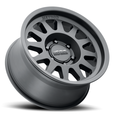 Aluminum Wheels 15x7 Bead Grip MR704 Bolt Pattern 5 On 100 Offset 15 Lip Size 1.18 Matte Black MB Method