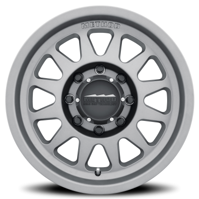 Aluminum Wheels 17x9 Bead Grip MR704 Bolt Pattern 8 On 165.1 Offset 18 Lip Size 1.77 Titanium SL Method