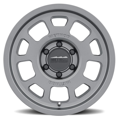 Aluminum Wheels 17x8.5 Bead Grip MR705 Bolt Pattern 6 On 135 Offset 0 Lip Size 1.22 Titanium SL Method