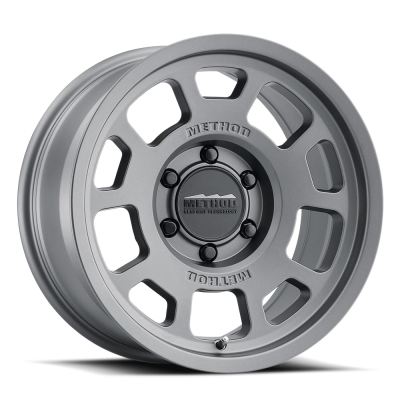 Aluminum Wheels 18x9 Bead Grip MR705 Bolt Pattern 6 On 135 Offset 18 Lip Size 1.22 Titanium SL Method
