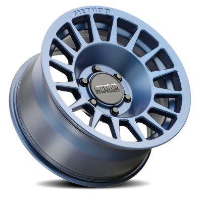 Aluminum Wheels 17x7.5 Bead Grip MR707 Bolt Pattern 6 On 130 Offset 50 Lip Size 0 Bahia Blue BL Method