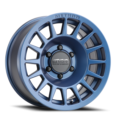 Aluminum Wheels 17x8.5 Bead Grip MR707 Bolt Pattern 6 On 135 Offset 0 Lip Size 0 Bahia Blue BL Method