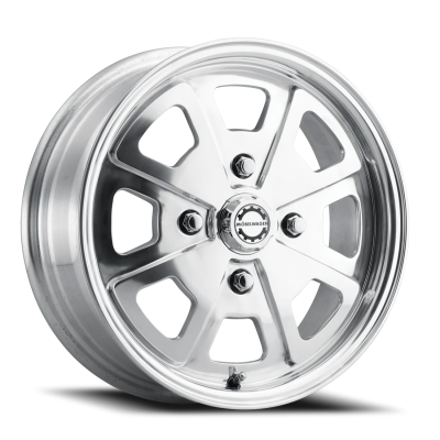 Cast Aluminum VW Wheels 15x4.5 430S Interceptor Gloss Silver 4 On 130 Bolt Pattern 25 Offset Moblewagen VW Wheels
