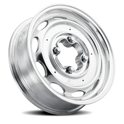 Cast Aluminum VW Wheels 15x5.5 730P Schnell Polished 4 On 130 Bolt Pattern 35 Offset Moblewagen VW Wheels