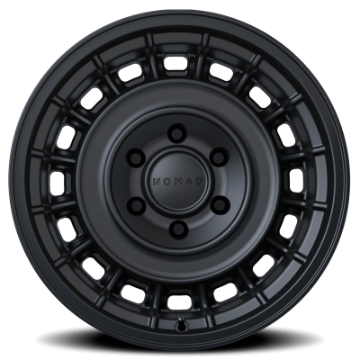 Aluminum Wheels 17x8.5 502SB Arvo Satin Black 5 On 127 Bolt Pattern 78.1 Bore 0 Offset Nomad Wheels