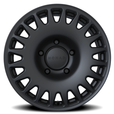 Aluminum Wheels 15x7 503SB Sahara Satin Black 5 On 100 Bolt Pattern 56.1 Bore 15 Offset Nomad Wheels