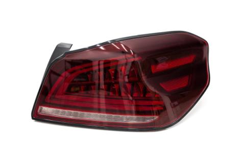 OLM Spec CR Tail Lights Red Lens Black Base 2015-2021 Subaru WRX & STI