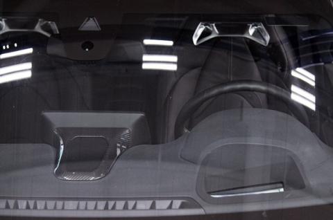 LE Carbon Fiber Center Speaker Cover - 2020 Toyota Supra OLM Outside Line Motoring