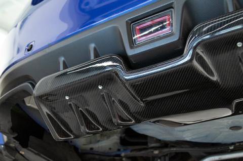 A1 Style Carbon Fiber Rear Diffuser- 15-Present Subaru WRX STI OLM Outside Line Motoring