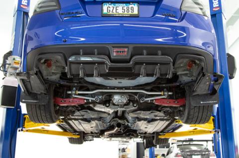 A1 Style Carbon Fiber Rear Diffuser- 15-Present Subaru WRX STI OLM Outside Line Motoring
