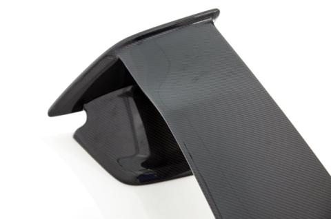 Carbon Fiber OEM STI Style Spoiler w Carbon Bases 15-Present Subaru WRX/STI OLM Outside Line Motoring