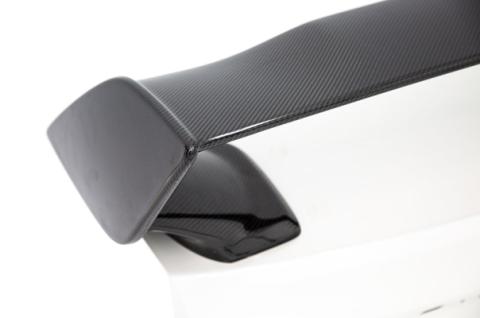 Carbon Fiber OEM STI Style Spoiler w Carbon Bases 15-Present Subaru WRX/STI OLM Outside Line Motoring