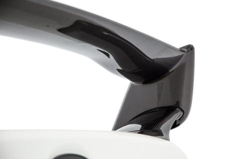 Carbon Fiber OEM STI Style Spoiler w Carbon Bases 15-Present Subaru WRX/STI OLM Outside Line Motoring