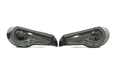 OLM OE Plus Linear Style Sequential Tail Lights Smoked 13-20 FR-S BRZ 86