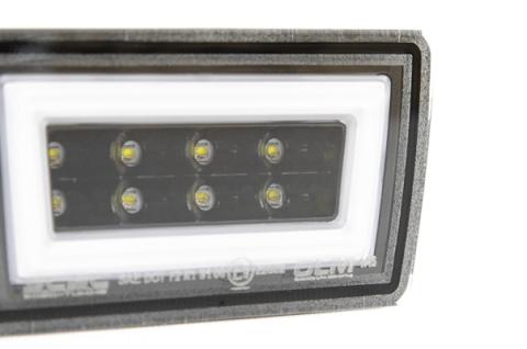 OLM F1 NB+R V2 (Clear Lens, Gloss Black Base, White Bar) 2015-2020 WRX / STI