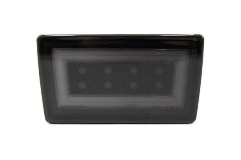 OLM F1 NB+R V2 (Smoke Lens, Gloss Black Base, White Bar) 2015-2020 WRX / STI