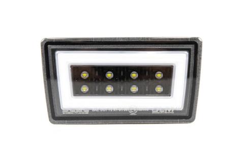 OLM F1 NB+R V2 (Clear Lens, Gloss Black Base, White Bar) 2022 WRX