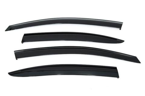 OE Style Rain Guards 15-21 Subaru WRX STI OLM Outside Line Motoring