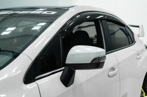 OE Style Rain Guards 15-21 Subaru WRX STI OLM Outside Line Motoring