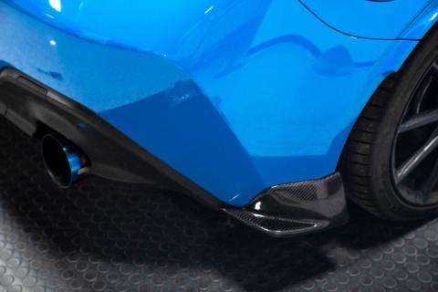 Carbon Fiber CS Style Rear Bumper Lips 22-Present Toyota GR86/Subaru BRZ OLM Outside Line Motoring