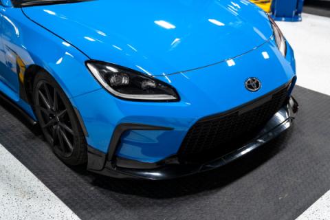 TR Style Front Bumper Lip (Unpainted) - 22-Present Toyota GR86 OLM Outside Line Motoring