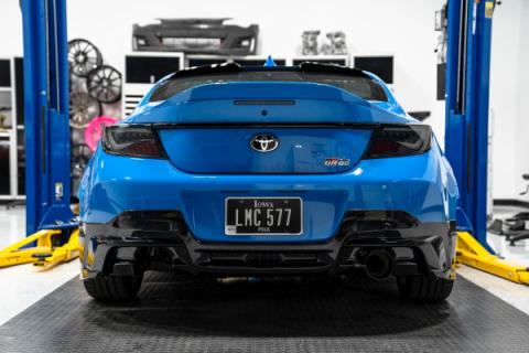 TR Style Rear Bumper Lip (Unpainted) 22-Present Toyota GR86/Subaru BRZ OLM Outside Line Motoring