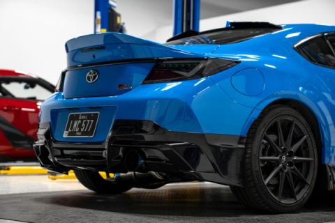 TR Style Rear Bumper Lip (Unpainted) 22-Present Toyota GR86/Subaru BRZ OLM Outside Line Motoring