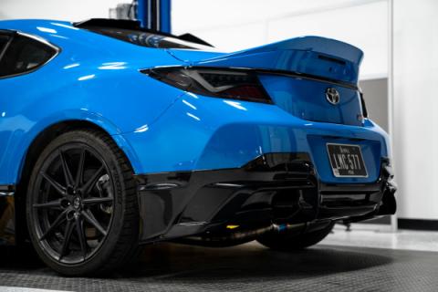 TR Style Rear Bumper Lip (Unpainted) 22-Present Toyota GR86/Subaru BRZ OLM Outside Line Motoring