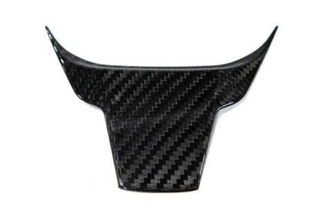 Carbon Fiber Lower Steering Wheel Cover (Gloss Finish) 16-21 Honda Civic/17-21 Honda Civic Type-R FK8 OLM Outside Line Motoring