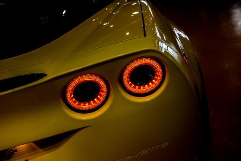 05-13 Corvette C6 Sequential Taillights Red Infinite Series OLM