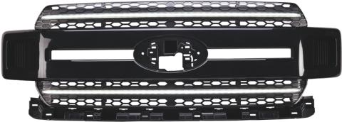2018-2020 Ford F150 Grille Black w White DRL Essential Series OLM
