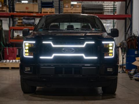 2015-2017 Ford F150 Bi-Beam Headlights Infinite Series White DRL OLM