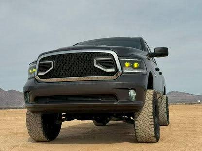 2009-2014 Dodge Ram Bi-Beam Headlights Infinite Series White DRL OLM