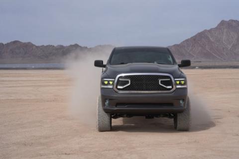 2009-2014 Dodge Ram Bi-Beam Headlights Infinite Series White DRL OLM