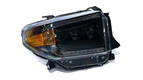 2014-2021 Toyota Tundra Bi-Beam Headlights Infinite Series White DRL OLM
