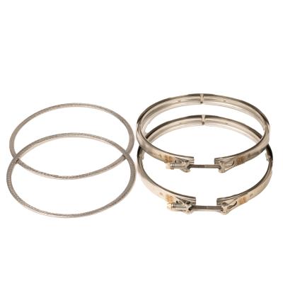 Universal 10.28 Inch V-Band 2 Clamp/Gasket Kit