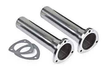 3 Inch Header Collector Flange to 2.5 Inch Pipe Reducers 12 Inch Long 304 Stainless Pypes Performance Exhaust