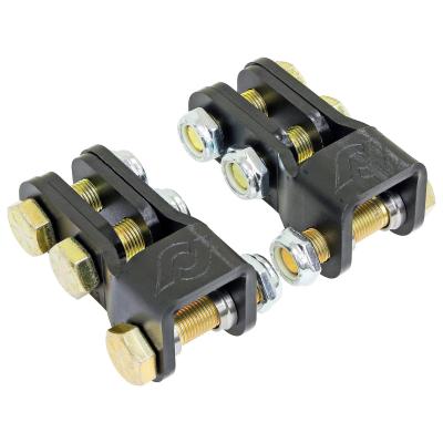 Antirock Double Shear End Link Bracket Kit Extends Arm Length 1.5 Inch Allows up to 1.25 Inch Link Offset Hardware Included Pair RockJock 4x4