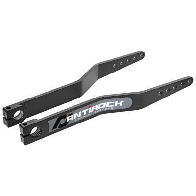 Antirock Fabricated Steel Sway Bar Arms Bent Style 19.25 Inch Long OAL 17.95 Inch C-C 1.7 Inch Offset Bend 5 Holes Includes Stickers Pair RockJock 4x4