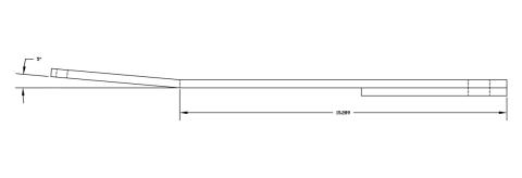 Antirock Fabricated Steel Sway Bar Arms 07-18 Wrangler JK Bent Style 21 Inch Long OAL 19.5 Inch C-C Slight Bend Includes Stickers Pair RockJock 4x4