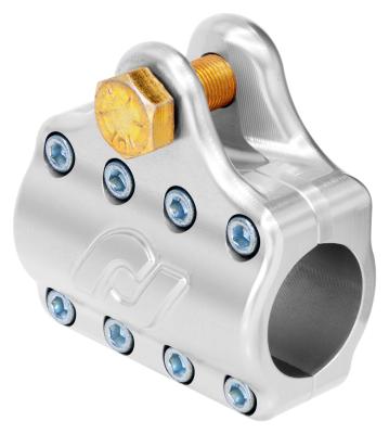 Currectlync Ram Assist Tie Rod Clamp Bracket 7075-T6 Billet Aluminum For 42mm/1 5/8 Inch Tube RockJock 4X4